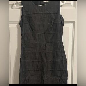 Calvin Klein Gray Sleeveless Dress